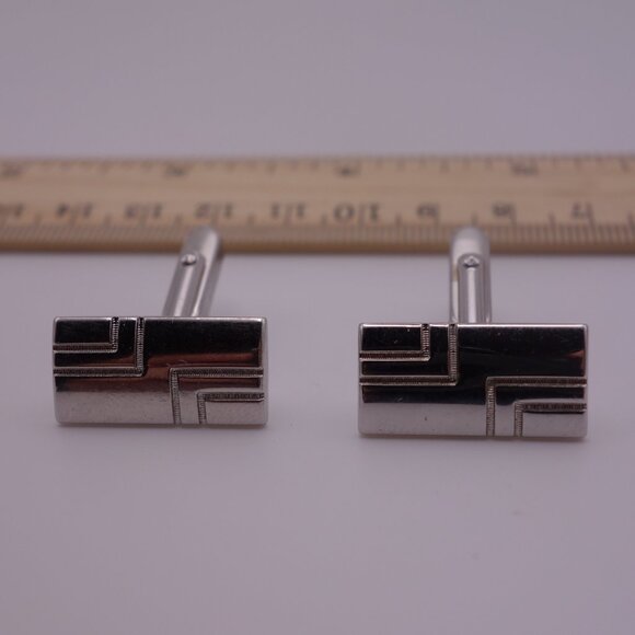 Rectangle Cuff Links - Picture 6 of 12